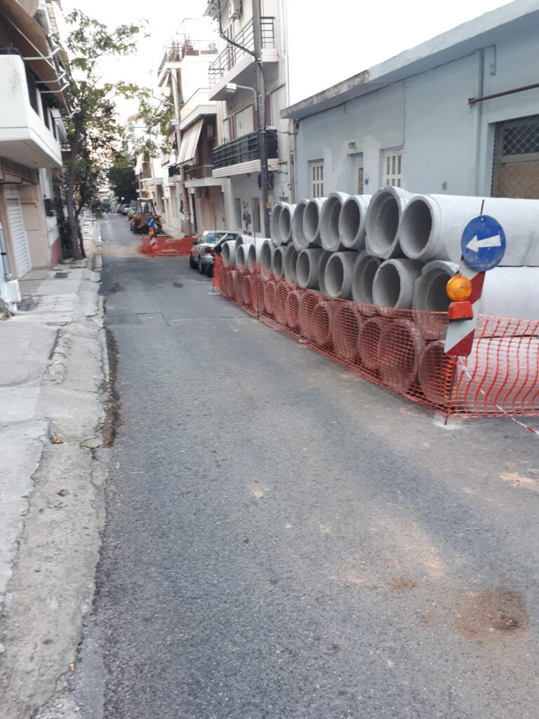 Κατασκευή αγωγών και φρεατίων